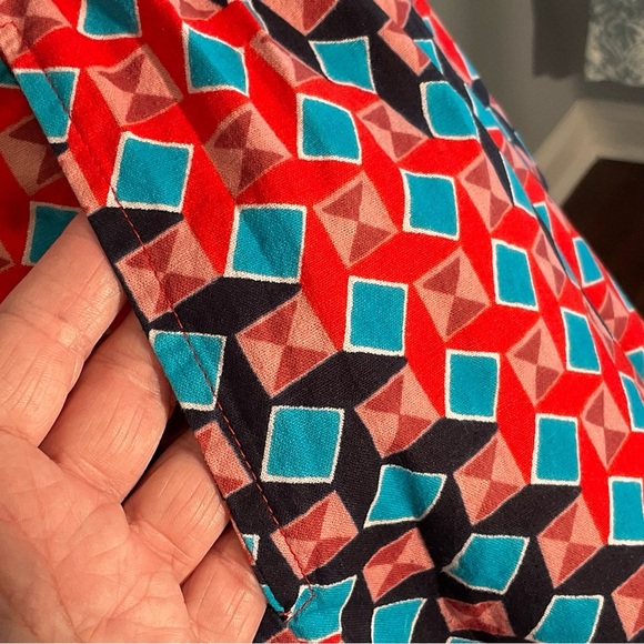 Advance Apparel Free Size, Mermaid Hi/Low, Geometric Patterned Double Skirt - Picture 16 of 16